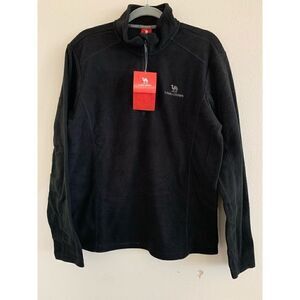 Crown Half Zip Fleece Jacket Men Long Sleeve Pullover Lightweight Outdoo…